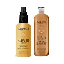 Farmasi Keratin Therapy Onarıcı Şampuan 360 ML + Onarıcı Sprey