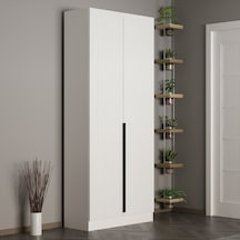 Minar Kale 210 Cm 2 Kapaklı 2b Raf Portmanto Byz Mbr Çizgili Byz Minar Kale 210 Cm 2 Kapaklı 2b Raf Portmanto Byz Mbr Çizgili Byz