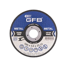 Gfb Metal Kesici Taş 180x3,0x22,23 - 5 Adet - Gfb2356
