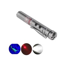Led Cep Feneri Uv 3 Fonksiyonlu Güçlü Işık Çok Amaçlı Kullanım Wt-170 Evimdeyokyok Beyaz
