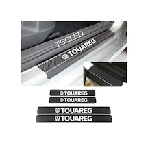 Volkswagen Touareg Karbon Kapı Eşiği Koruma Sticker (4 Adet)