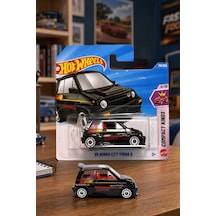Hot Wheels '85 Honda City Turbo Iı - Compact Kings Özel Seri Metal Oyuncak Araba Siyah