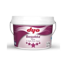 Dyo Beşyıldız Plastik İç Cephe Boyası 3.5 Kg