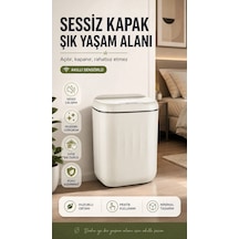 20 Litre Hacim Sensörlü Çöp Kutusu Hareket Algılayan Antibakteriyel Çok Renkli