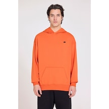 Bad Bear Drake Hoodie Os Turuncu Erkek Sweatshirt 001