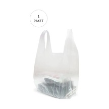 Tedar Şeffaf Atlet Poşet Büyük Boy 30x56 Cm 1 Paket Takriben 150 Adet Najmaddin