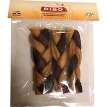 Dibo Kolajen Örgü Çubuk Kırmızı Köpek Ödülü 80-100 G