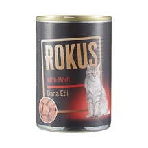 Rokus Dana Etli Konserve Kedi Maması, 410 Gr