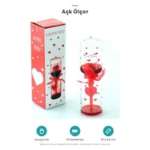 Aşk Ölçer Eğlenceli Hediyelik Ürün 16 Cm Standart