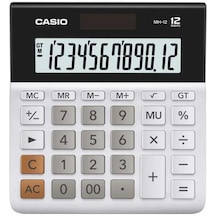 Casio Mh-12-We 12 Hane Masaüstü Hesap Makinesi