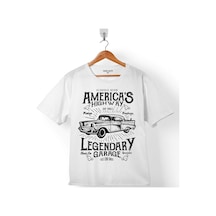 America's Legendary Garage Amerikan Arabası Çocuk Tişört 001