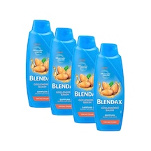 Blendax Tüm Saçlar İçin Badem Yağı Özlü Şampuan 500 Ml 4 Lü