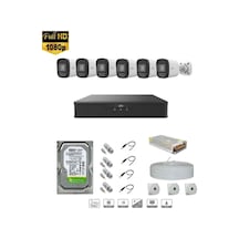 Unv Full Hd 6 Kameralı Set Sesli
