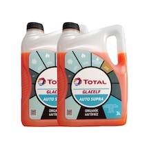Glacelf Auto Supra Antifriz Kırmızı 3 Litre 2021 Üretim 2 Adet