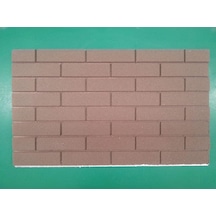 Duvar Paneli Kabartmalı Sıvalı 3 Cmx 60cm X200 Cm Tuğla Desen 1.2 M2 Dekorasyon 3 Cm Tuğla Desen