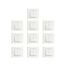 10 Adet Grano Beyaz Komitatör 10 Lu Paket Çerçeve Dahil