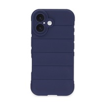 Apple iPhone Uyumlu 16 Kılıf Optimum Silikon - Lacivert Bz8683140810368
