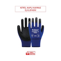 Viozebra 2511 Nitril Kaplı İş Eldiveni Yağ Tutmaz, Kaymaz Ve Nefes Alabilir Tasarım