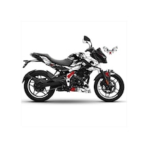 Bajaj N250 Leaf And Skull Tasarım Motosiklet Sticker Etiket Kapla