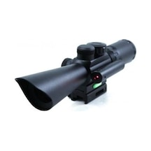 3.510x40 Zoomlu Av Dürbünü Lazerli Dürbün Evimdeyokyok Kırmızı
