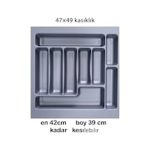 47/49 Cm Cekmece Içi Kasıklık Grı 42/39 Cm Kadar Kesılebıır Gri