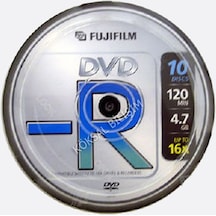 Boş Dvd Fujifilm Dvd-R 16X 4.7 Gb 10 Adet