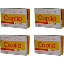 Capila Kükürtlü Sivilce ve Akneye Karşı Sabun 4 x 90 G