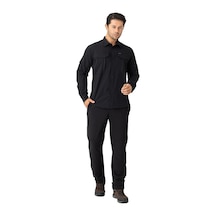 Crozwise Outdoor Kalın Erkek Alt Eşofman 2242 Siyah Siyah