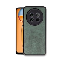 Realme 12 5g Kılıf Aras Deri Kapak - Koyu Yeşil 0.2M-Çok Renkli