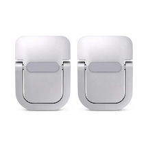 Primex Px-al02 Yapışkanlı Katlanabilir Notebook Ve Tablet Yükseltici Mini Stand, Ergonomik Laptop Yükseltme Aparatı, Taşınabilir Masaüstü Telefon, Tablet, Klavye, Notebook İçin Çok Amaçlı Stand