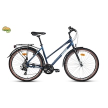 Carraro Sportive 722 V Fren 21 V 27,5" Şehir Bisikleti Mavi 43 Cm Mavi - Yeşil