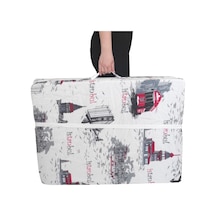 Katlanır Yatak Yer Yatağı Sünger Yatak Taşınabilen Tek Kişilik 80x180 Istanbul-6 Cm