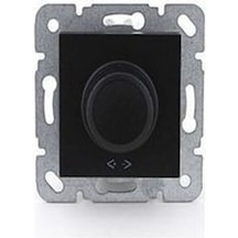 Viko Artline Novella Siyah R Dimmer 600W Çerçevesiz - 92605520