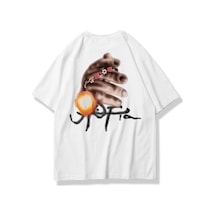 Startmore Unisex Utopia Light Travis Scott Tshirt Beyaz Beyaz