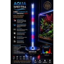 Aqua Spectra 3 Renk Akvaryum & Dekor Led Aydınlatma 100cm