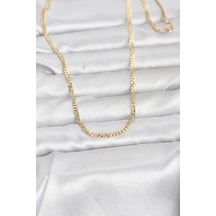 Cm 14k Gold Renk 60 Cm Zincir Kadın Kolye Elk-bjtıeg Çok Renkli
