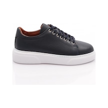 Dgn Paco Erkek Sneakers Ayakkabi Lacivert Floater Beyaz