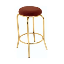 Bar Taburesi Gold - Kahve Çok Renkli