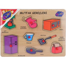 Ony-168-169 Ahşap Tutmalı Mutfak Gereçleri - Oyuncak