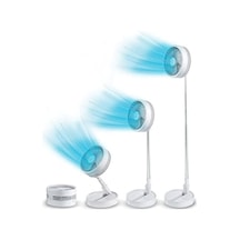 Lıvıngton Fold & Cold Uzatılabilir Mini Vantilatör, Pilli, Güçlü Usb Vantilatör, 10 Saat Çalışma Süresi, Esnek Ayaklı Ve Masa Vantilatörü, 1 M Yüksekliğe Kadar Uzatılabilir .
