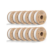 Creality Pla Filament Hyper 3d Yazıcı Filamenti 1,75 Mm 12 Kg: Yüksek Hızlı Pla 30-600 Mm/s, Boyutsal Doğruluk +/- 0,02 Mm, Çoğu 3d Yazıcı İçin, 12 Beyaz Pla