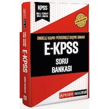 EKPSS Genel Yetenek Genel Kültür Soru Bankası Pegem Akademi Yayınları