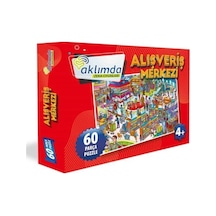 Aklımda Zeka Oyunları Alışveriş Merkezi 60 Parça Puzzle