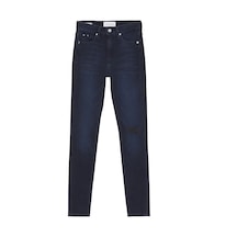 Calvin Klein Hıgh Rıse Super Skın Kadın Mavi Kot Pantolon