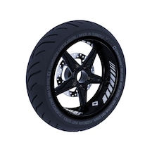 Gp Racing Yaldızlı Gümüş İç Jant Şeridi Sticker Çınar Extreme