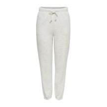 Only Comfy Kadın Lastikli Paça Pamuklu Eşofman Altı- 15236619-oatmeal 001