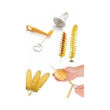 Spiral Patates Dilimleyici Çubukta Patates Cips Yapma Aparatı Diğer