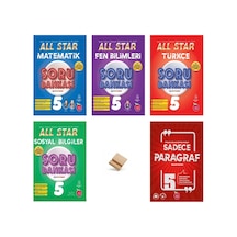 Newton 5. Sınıf 2027 Maarif All Star Matematik Fen Türkçe Sosyal Ve Paragraf 5li Set Soru Bankası + Telefon Standı