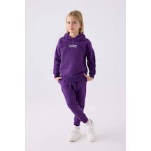 Rolypoly Kız Çocuk Mor Eşofman Takımı Rp3500-c-v1 Mor