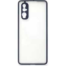 Newface Oppo Find X2 Kılıf Montreal Silikon Kapak - Lacivert